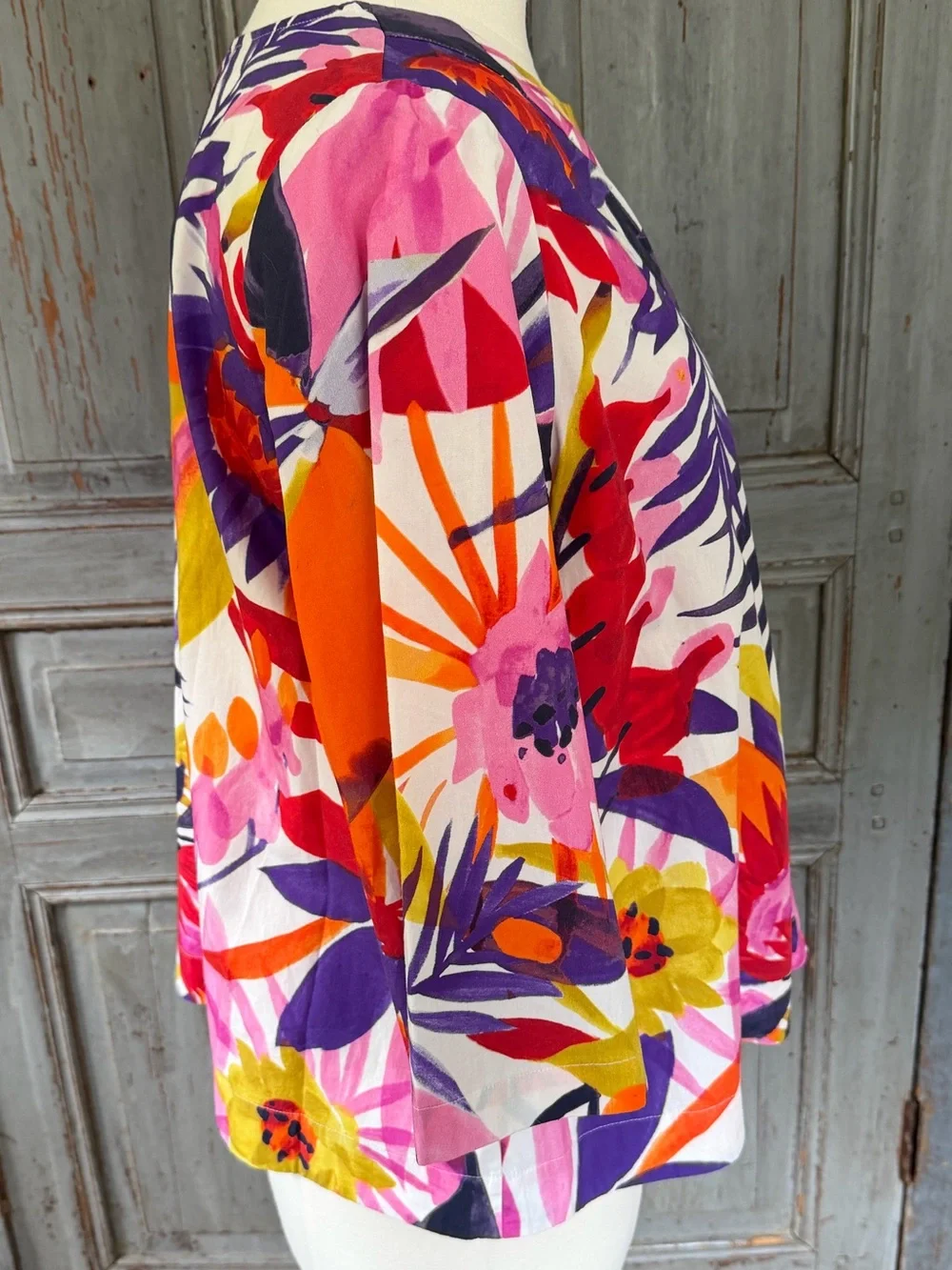 Frances Valentine Floral  Top - large - Picture 2 of 5